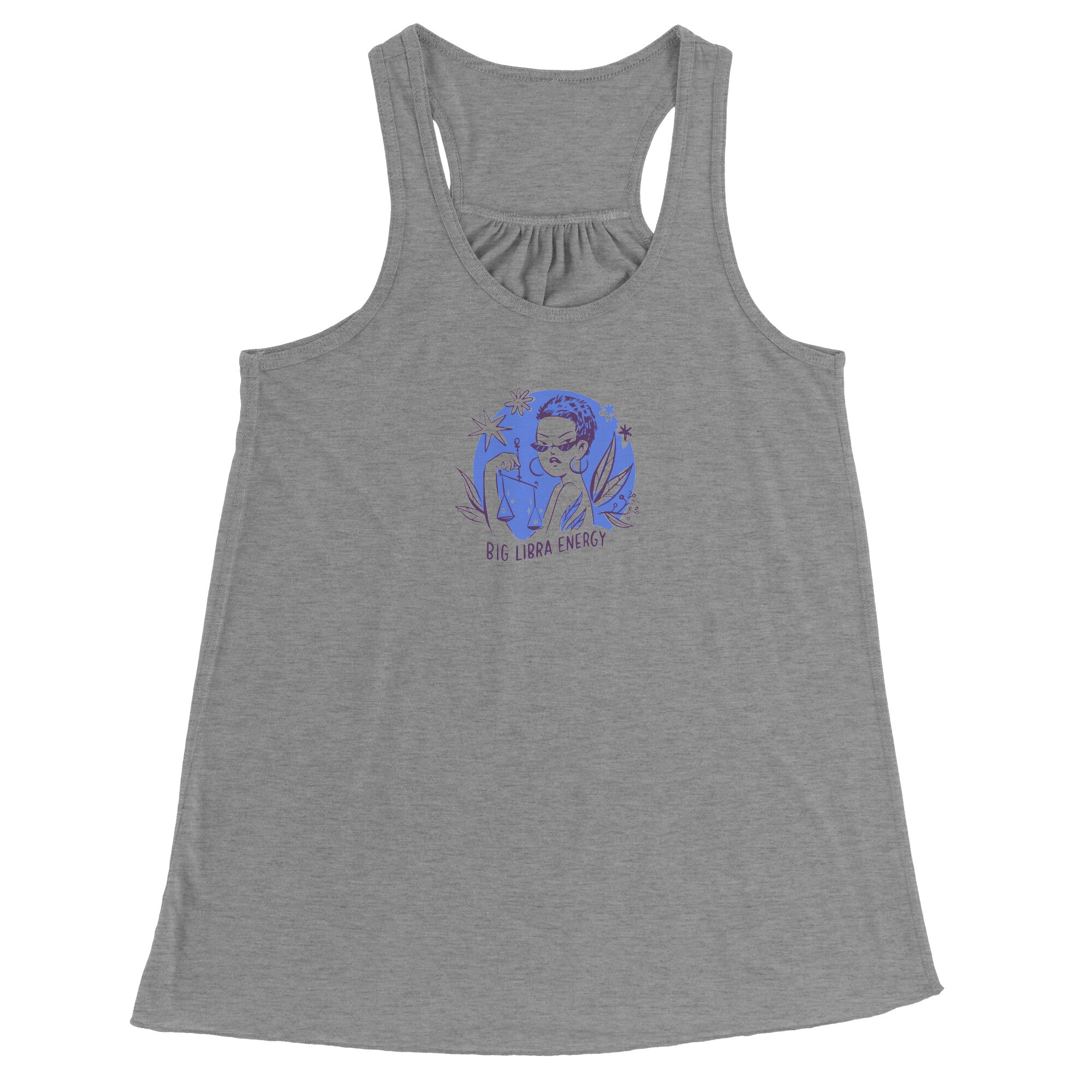 Libra BELLA FLOWY RACEBACK TANK