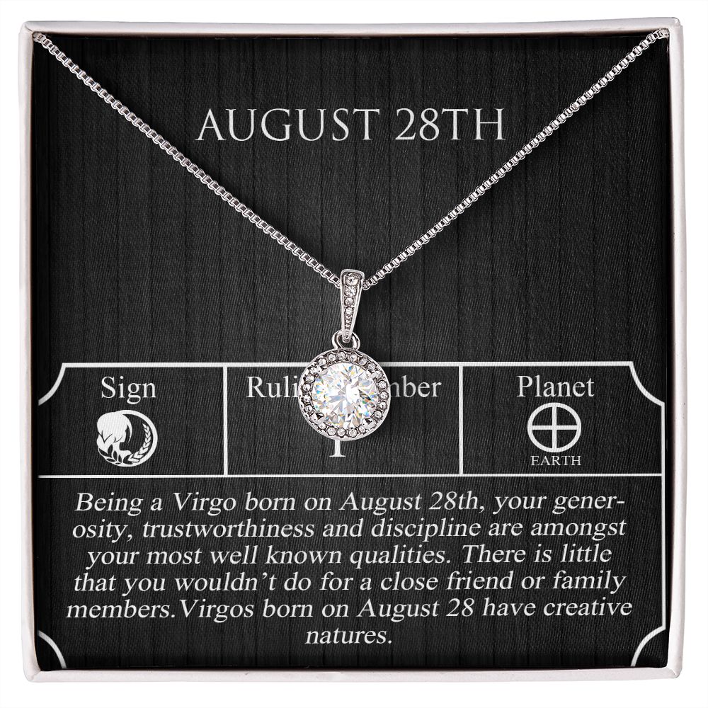 August Twenty-Eighth Necklace