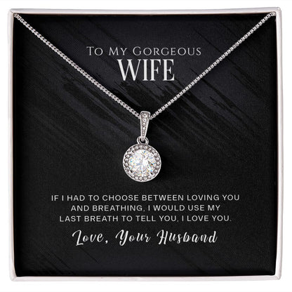 To My Wife Necklace