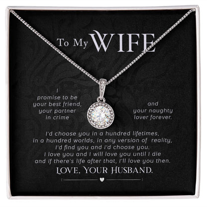 To My Wife Necklace