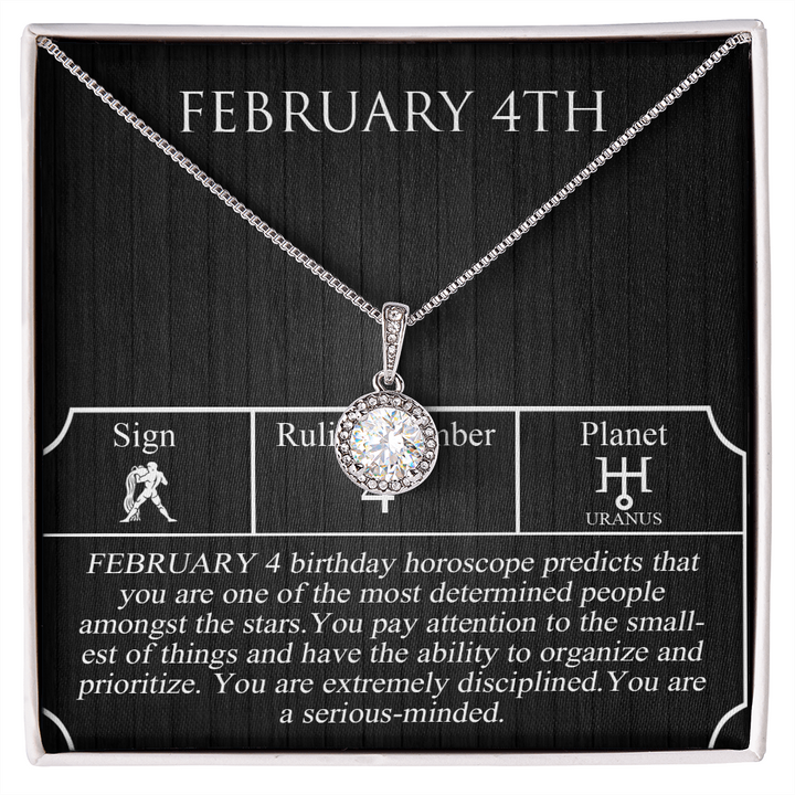 February Fourth Necklace