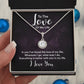 To My Love Necklace