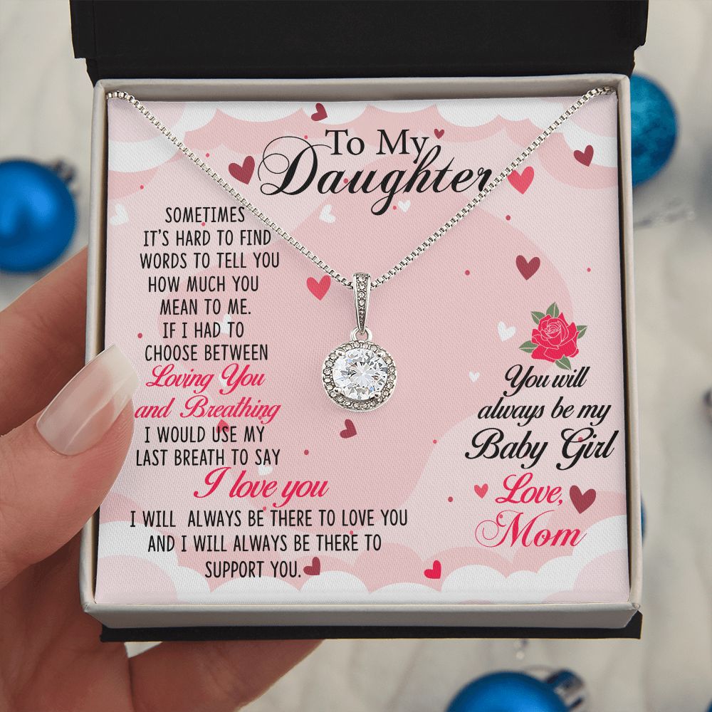 To My Daughter Necklace