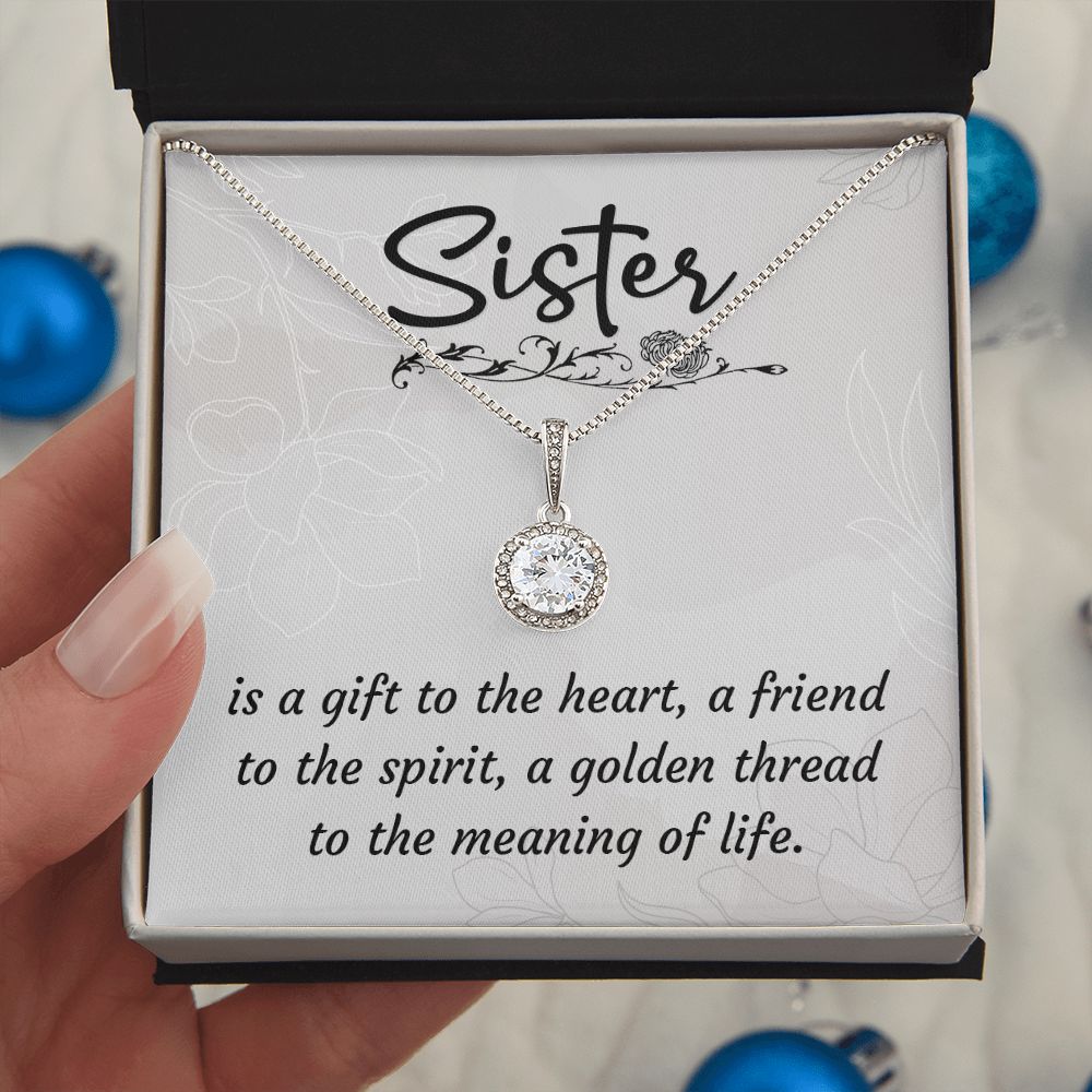 To My Sister Necklace