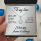 To My Love Necklace