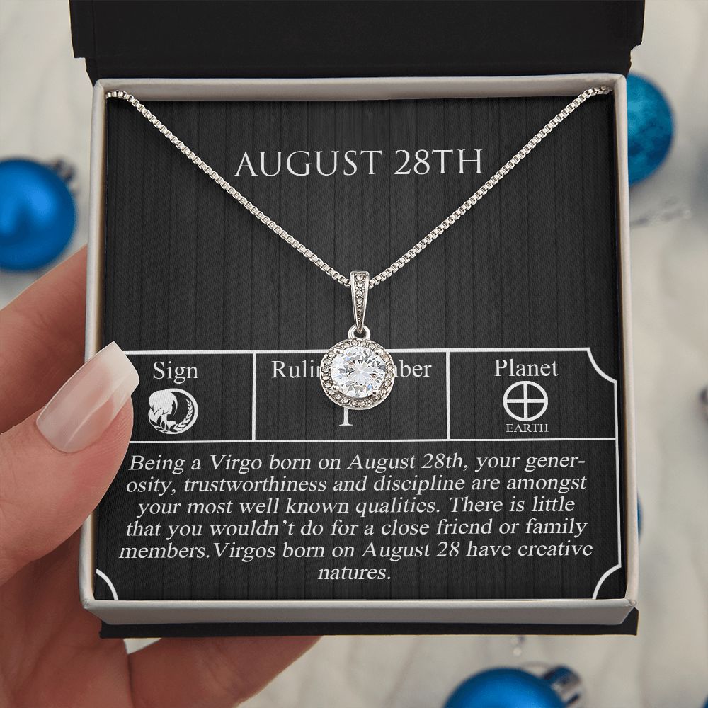 August Twenty-Eighth Necklace