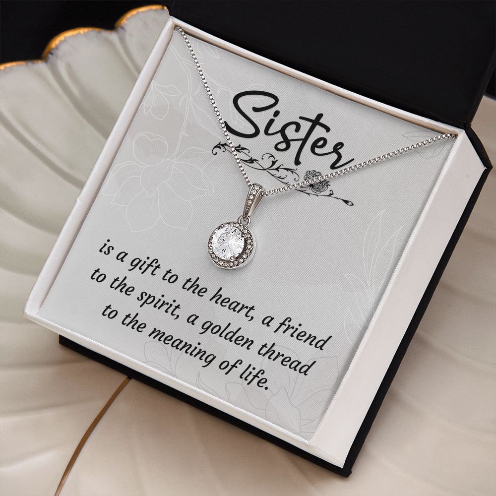 To My Sister Necklace