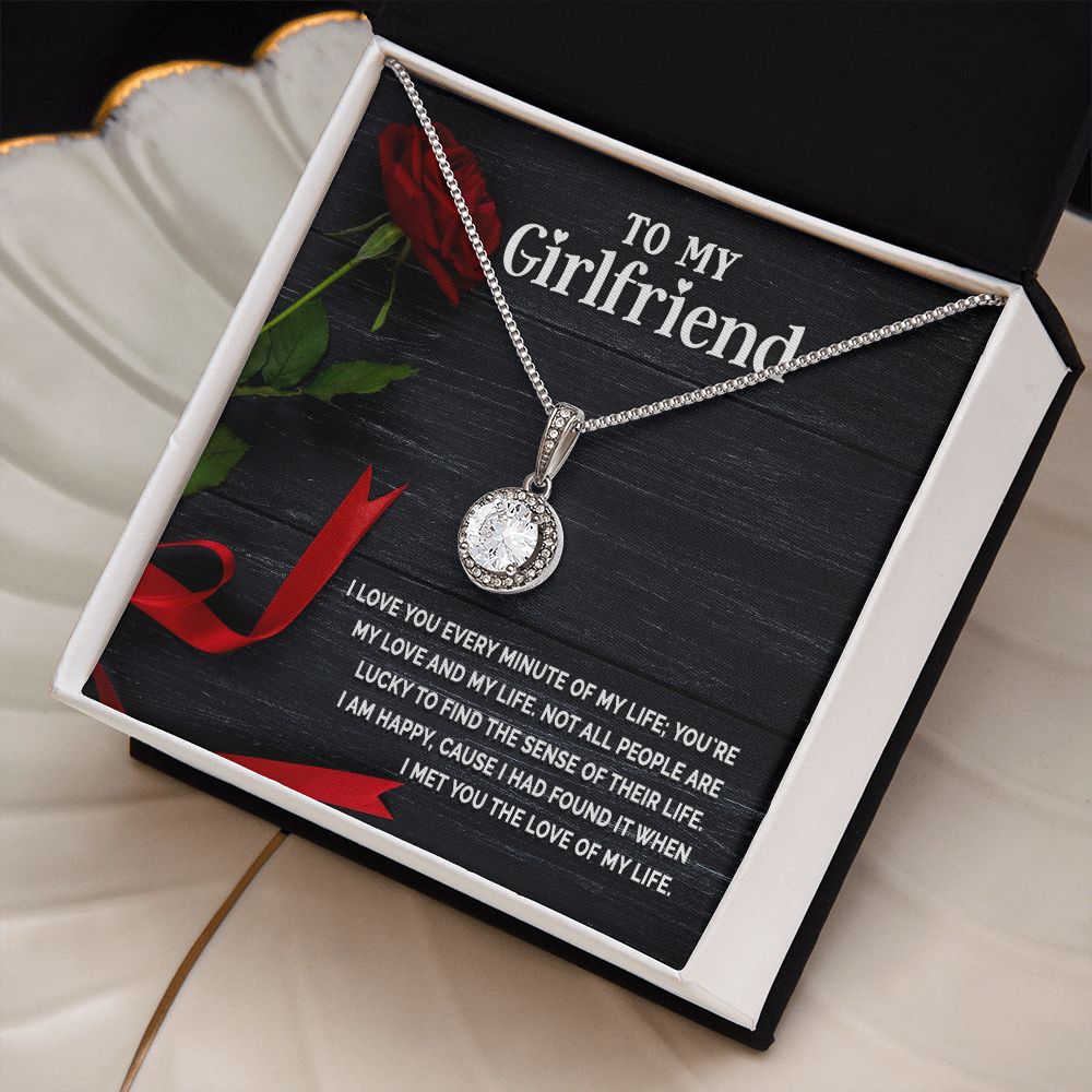 To My Girlfriend Necklace