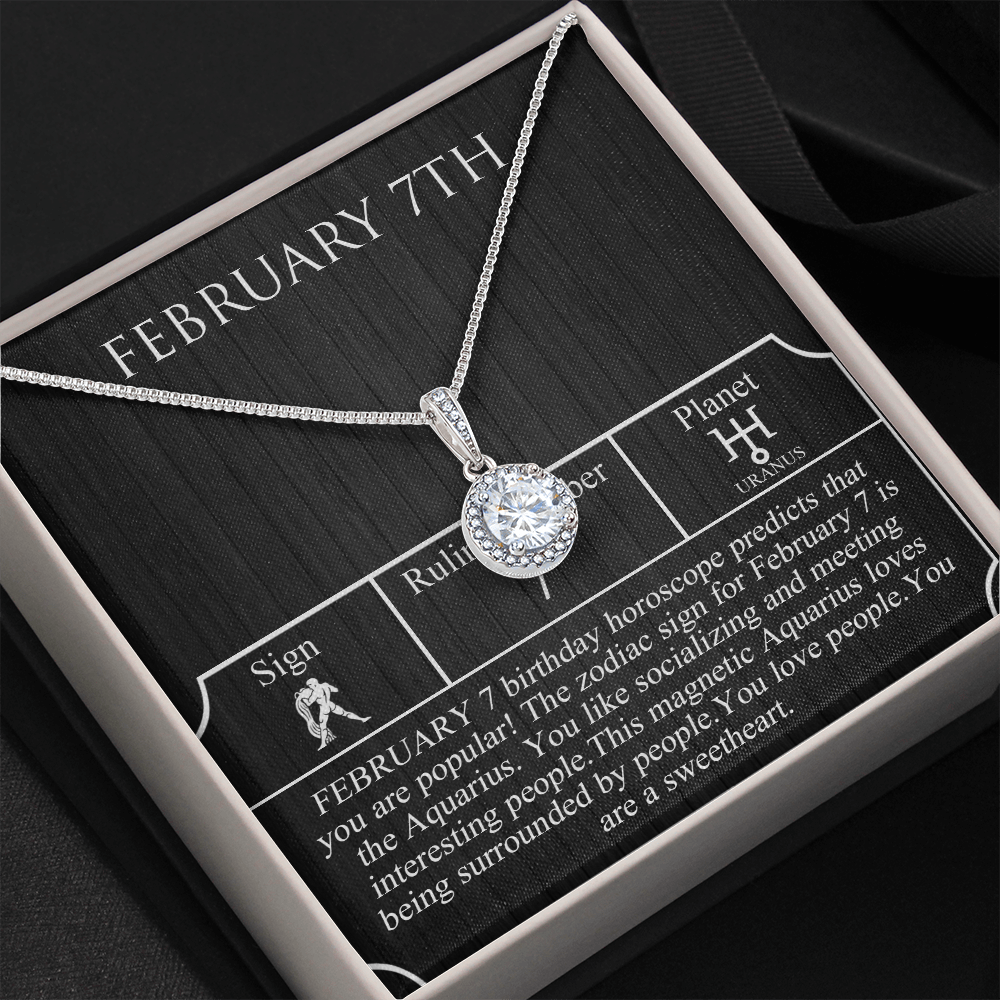 February Seventh Necklace
