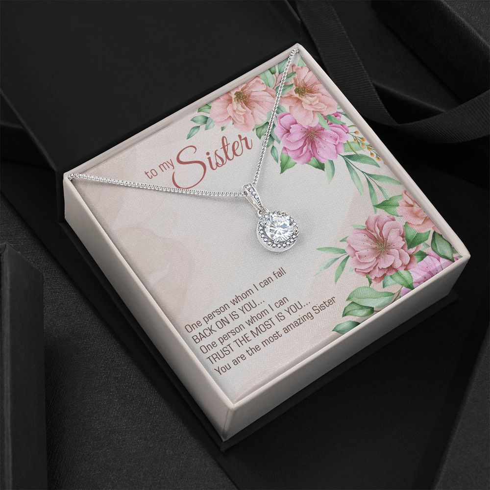 To My Sister Necklace