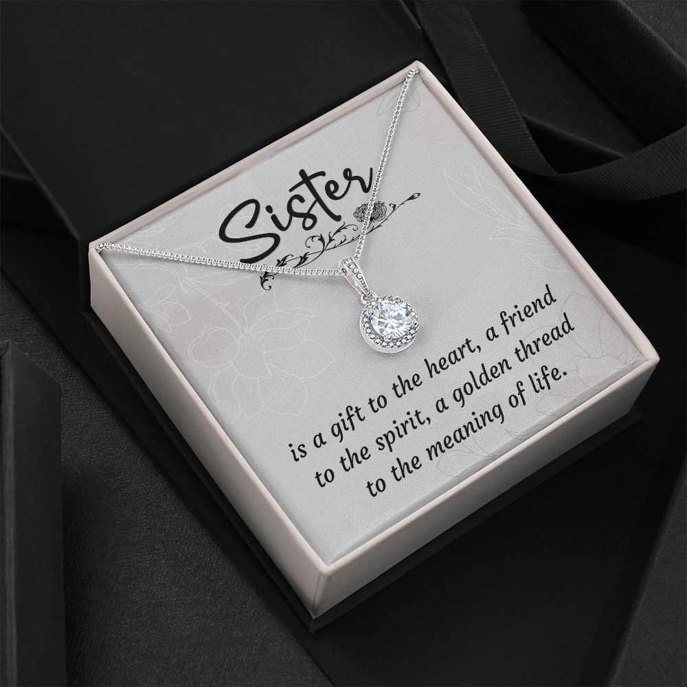 To My Sister Necklace