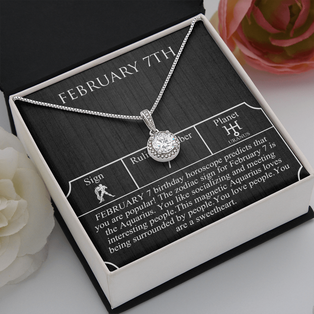 February Seventh Necklace