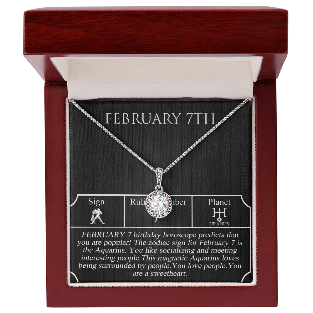 February Seventh Necklace