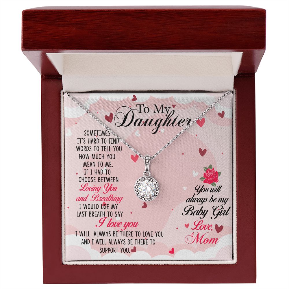 To My Daughter Necklace