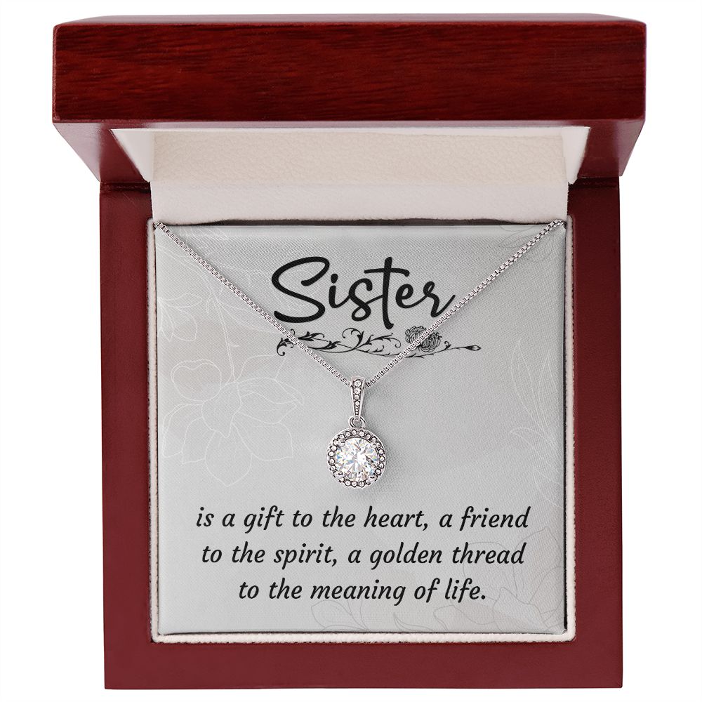 To My Sister Necklace