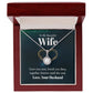 To My Wife Necklace