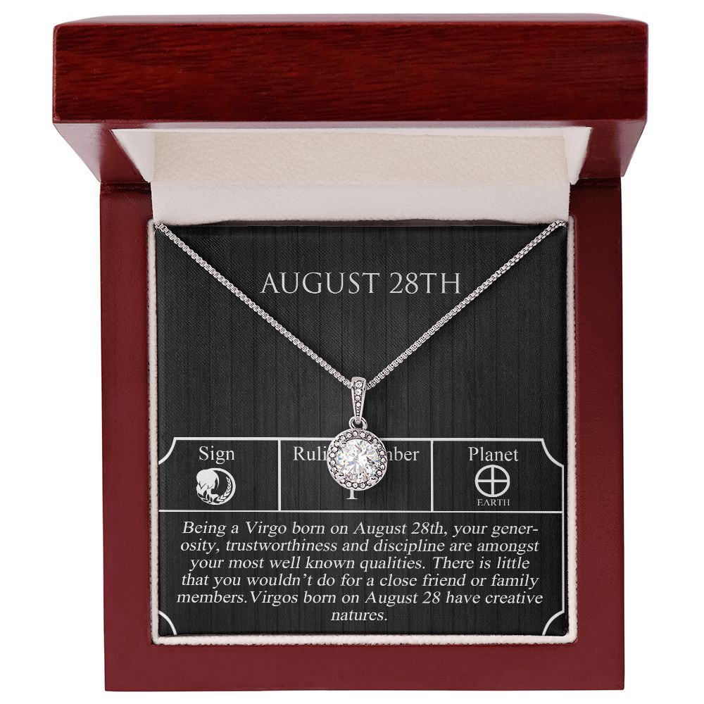 August Twenty-Eighth Necklace