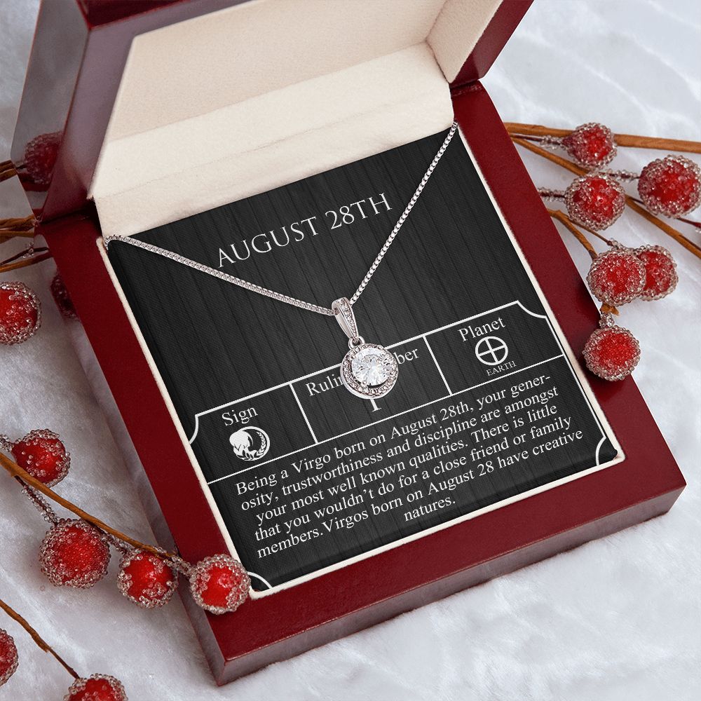 August Twenty-Eighth Necklace