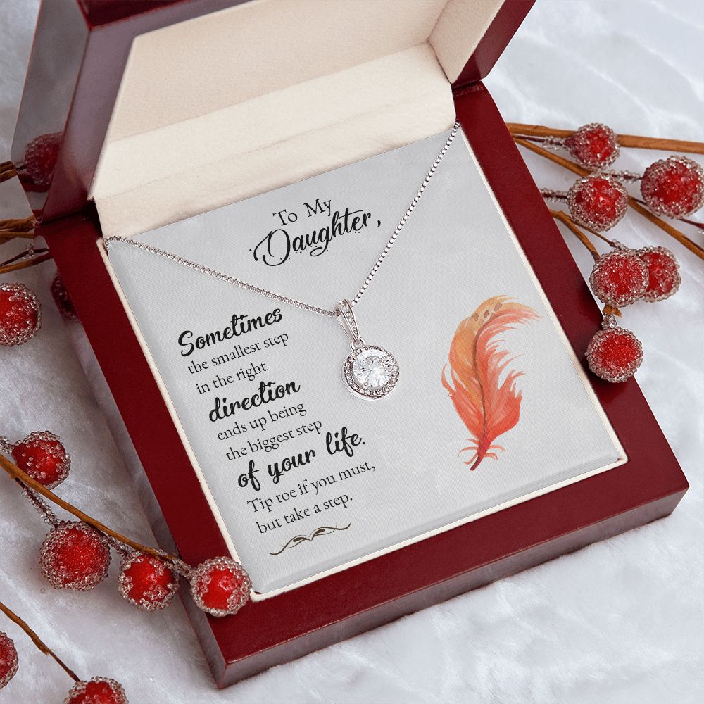 To My Daughter Necklace