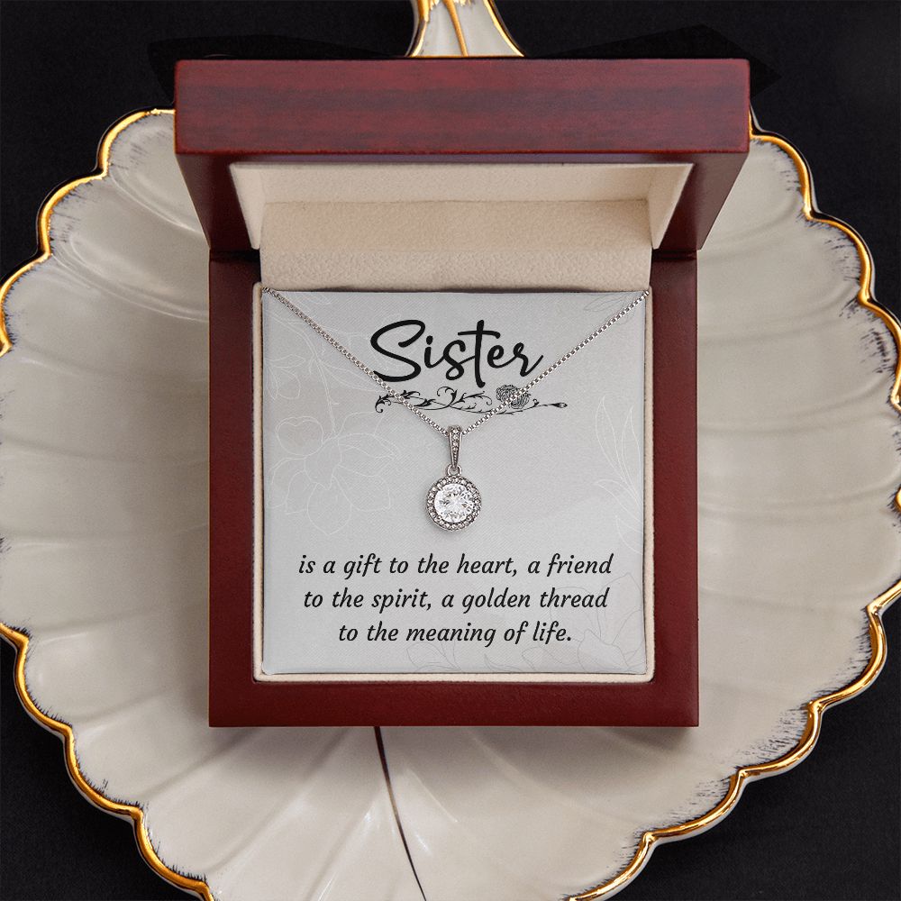To My Sister Necklace