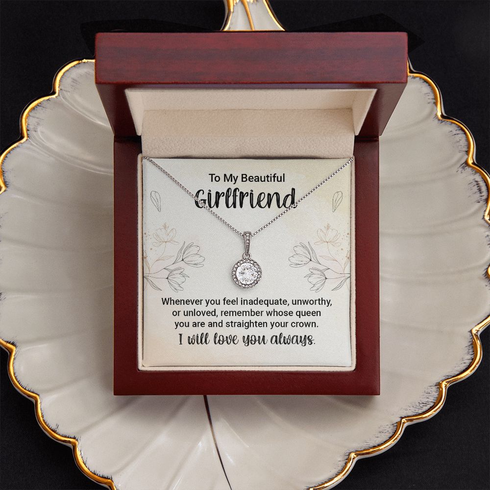 To My Girlfriend Necklace
