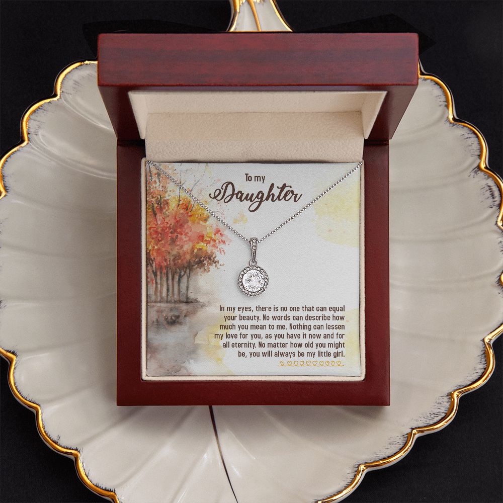 To My Daughter Necklace